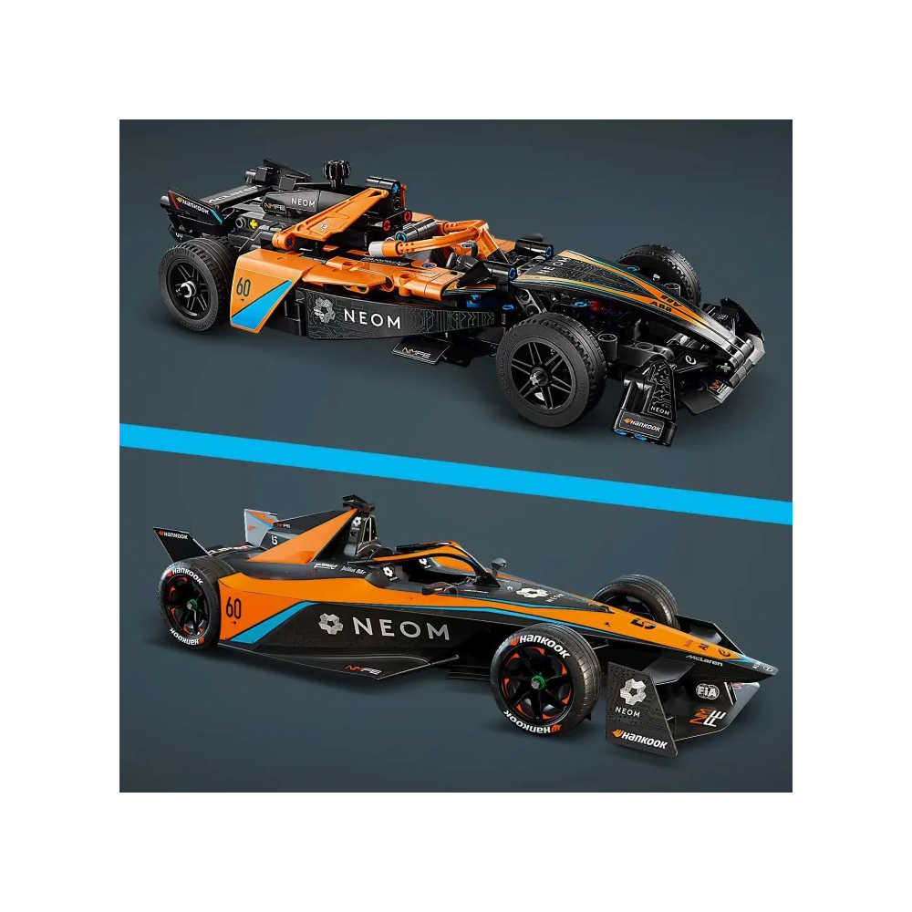 42169 Lego Technic Neon McLaren Formula E Race Car